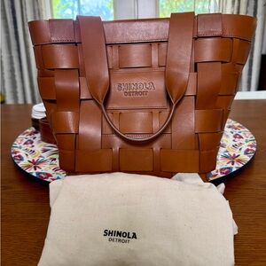 Shinola Bixby Leather Tote